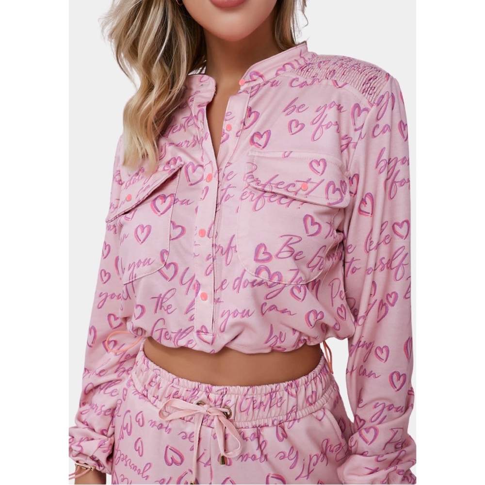 Printed Sweatsuit Set - Picture 3 of 5